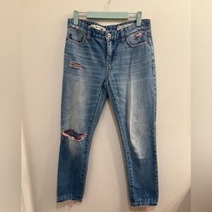 Anthropologie Pilcro Slim Boyfriend Jeans 26